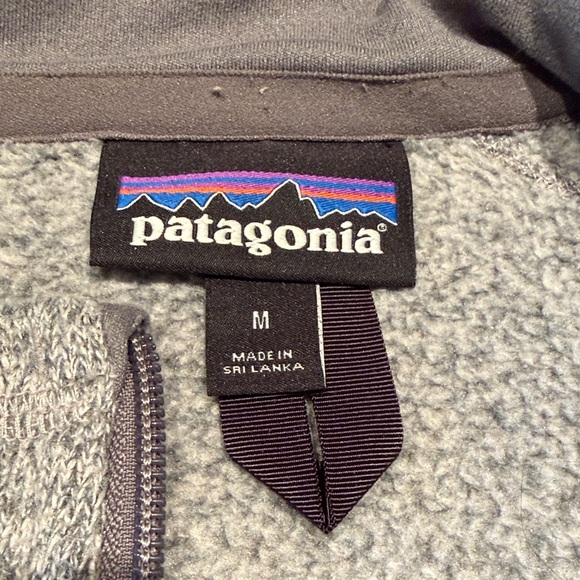 Patagonia Gray Full-Zip Men's Better Sweater with Newport Academy Logo - Picture 2 of 8